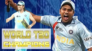 India Clinched Victory in The ICC Twenty20 World Cup Final 2007  Highlights  Winning Moments [upl. by Melamed857]