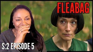 FLEABAG SEASON 2 EPISODE 5 REACTION [upl. by Ibocaj]