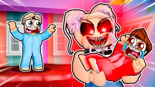 DIE BÖSE NANNY ENTFÜHRT MICH Roblox [upl. by Gaskill71]