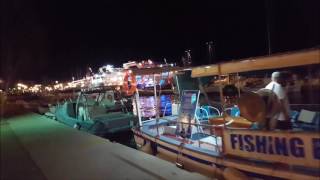 Lefkada Nidri to Night Port Island Greece [upl. by Nisa292]