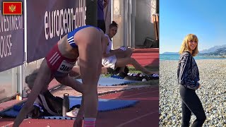 Marija Vukovic  Montenegrin high jump athlete [upl. by Nonnahsed]