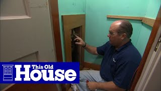 How to Install a PressureBalance Shower Valve  This Old House [upl. by Adebayo113]