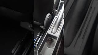 58 reg Fiat Punto Handbrake adjustment [upl. by Nednal292]