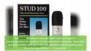 User Review Stud 100 Male Genital Desensitizer Spray 716 Fl Ounce Box Pack of 1 [upl. by Elvie]