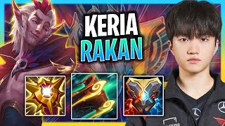 KERIA BRINGS BACK RAKAN  T1 Keria Plays Rakan Support vs Blitzcrank Season 2024 [upl. by Ylsel226]