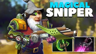 MAGICAL SNIPER WITH NEW ITEMS SingSing Dota 2 Highlights 2224 [upl. by Nylitsirk]