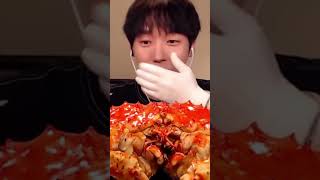 sio asmr eating king crab asmr mukbang food eating asmrgaming eatingsounds [upl. by Halla]