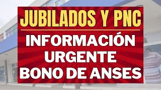 URGENTE INFORMACION sobre el BONO de Anses para los JUBILADOS y PENSIONADOS  PUAM Y PNC enero 2024 [upl. by Cairistiona363]