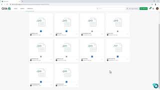 Qlik Sense SaaS Data Cataloging  Demo [upl. by Jilly]