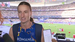 Andreea Taloş sa calificat în finala de triplusalt de la JO2024 [upl. by Vilhelmina]