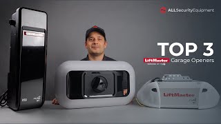 BEST LiftMaster Garage Door Openers 3 Top Picks Powered By myQ  All Security Equipment [upl. by Wetzell659]