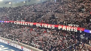 PSG 31 BREST140920244ème journée de Ligue 1 MCDONALDS Saison 20242025Ambiance Ultras 3 [upl. by Zitvaa]