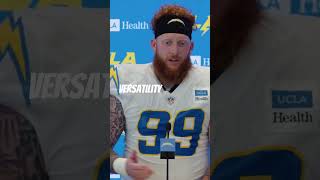 Chargers Bold Move DL Scott Matlock as FB too chargers nfl shorts [upl. by Waxman]