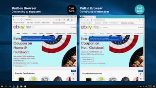 Puffin browser vs builtinbrowser [upl. by Lewej]