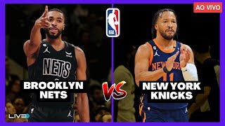 NBA AO VIVO  BROOKLYN NETS x NEW YORK KNICKS l Clássico de Nova York na semana de rivalidades [upl. by Shore691]