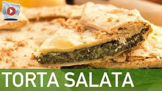 Torta Salata Ricotta e Spinaci [upl. by Aerdnas151]