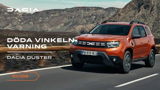 Nya Dacia Duster 2023 Så fungerar döda vinkelnvarningen [upl. by Nemajneb290]