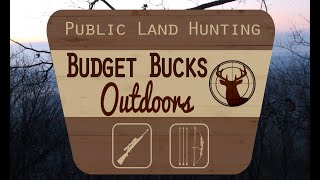 Budget Bucks Outdoors  Public Land Hunting Vol1 Trailer [upl. by Perloff]