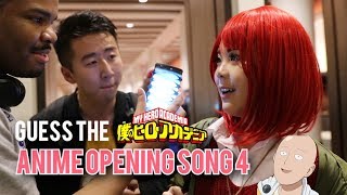 i made strangers guess the anime opening [upl. by Nomad]