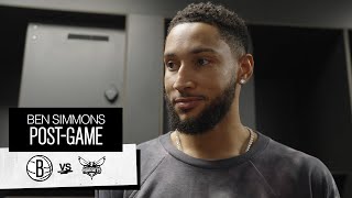 Ben Simmons  PostGame Press Conference  Charlotte Hornets [upl. by Freda582]