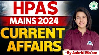 HPAS Mains Current Affairs 2024  Civilstap Himachal  HPAS Exam Preparation  HPAS Current Affairs [upl. by Belita]