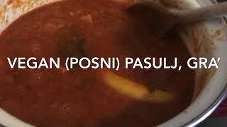 Posni vegan pasulj gra [upl. by Eellek]