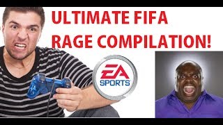 ULTIMATE FIFA RAGE COMPILATION feat KSI wroetoshaw Nepenthez Wepeeler  more [upl. by Tezil630]