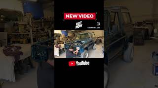 Daihatsu Fourtrak Rocky Rebuild begins daihatsufourtrak daihatsurocky restoration automobile [upl. by Annotahs]