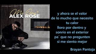 Alex Rose  Me Odias LETRA [upl. by Acsisnarf71]