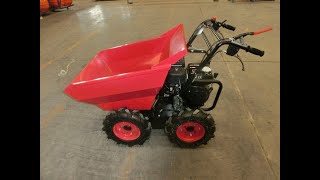 300KG PETROL ENGINE POWERED WHEELBARROW [upl. by Viccora]