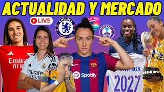 🔴 ACTUALIDAD BARÇA FEMENÍ con ELE SALVATELLA 🚨 MERCATO FÚTBOL FEMENINO ⚽ Martes 2 de julio [upl. by Elleryt137]