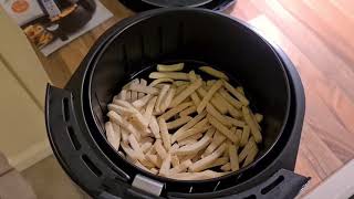 Salter Air Fryer French fries and potato wedges [upl. by Astri]