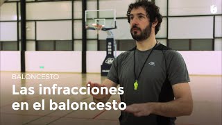 Las infracciones en el baloncesto  Baloncesto [upl. by Tada]