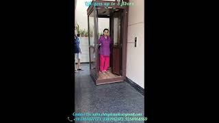 Hydraulic Home Lift Small Home Lift Pitless Elevator Economical Home Lift [upl. by Arem973]