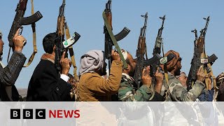 Houthi missile hits USowned ship off Yemen coast US officials say  BBC News [upl. by Hyatt]