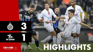 HIGHLIGHTS  JPL 2324  Club Brugge  OH Leuven [upl. by Aiynot243]