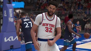 KarlAnthony Towns TRADED to the Knicks NBA 2K25 First Look [upl. by Adihsar]