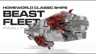 Beast Fleet  Homeworld Classic Ships [upl. by Rivera]