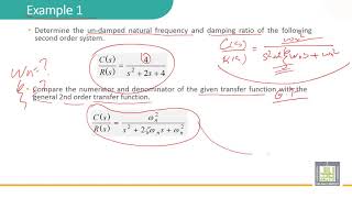 Automatic Control  316  Example 1 on a second order system [upl. by Ardnazil]