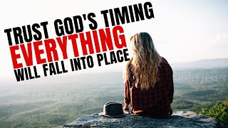 Trust In Gods Timing  God Has A PERFECT Plan For Your Life Christian Motivation [upl. by Ocirema77]