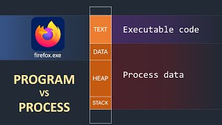 A PROGRAM is not a PROCESS [upl. by Nivets]