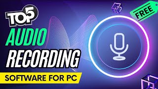 5 Best Free Audio Recording Software for Pc 🔴 Record amp Edit [upl. by Plossl]