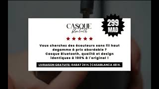 Casque Bluetooth  Qualité Premium à un Prix Abordable [upl. by Uhsoj]