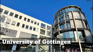 University of Göttingen Central Campus Tour  GeorgAugustUniversität Göttingen 🇩🇪 [upl. by Georg]