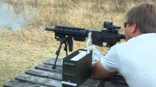 22LR Full Auto Beltfed 1000RndsMachine Gun LM7 Colt M16A1 [upl. by Nosmoht390]