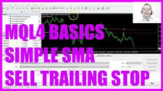 MQL4 TUTORIAL BASICS  82 SIMPLE SMA TRAILING STOP LOSS [upl. by Rowney]