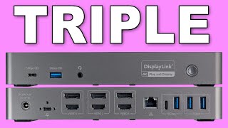 StarTech USBC 10Gbps amp USBA Triple 4K Monitor Hybrid Dock DK31C3HDPDUE Review [upl. by Salman]