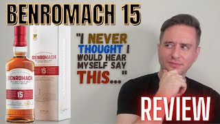 Benromach 15 REVIEW Better than the CASK STRENGTH [upl. by Ainesej]