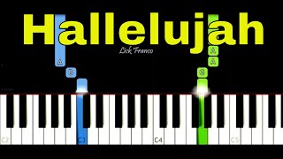 HALLELUJAH Easy Piano Tutorial [upl. by Garibald]