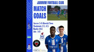 Jarrow 30 Alnwick Town MATCH GOALS 27th July 2024 [upl. by Livvyy233]